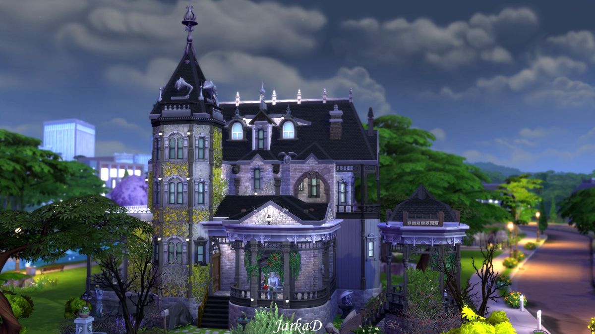 sims 4 vampire mansion download